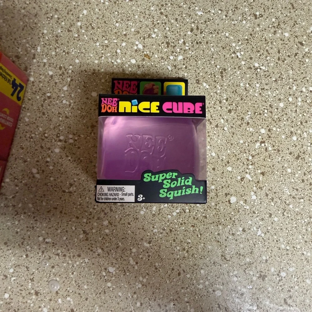 Nice Cube Purple Super Solid Squish Toy